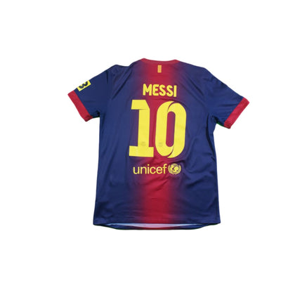 Maillot football rétro FC Barcelone domicile N°10 MESSI 2012-2013 - Nike - Barcelone