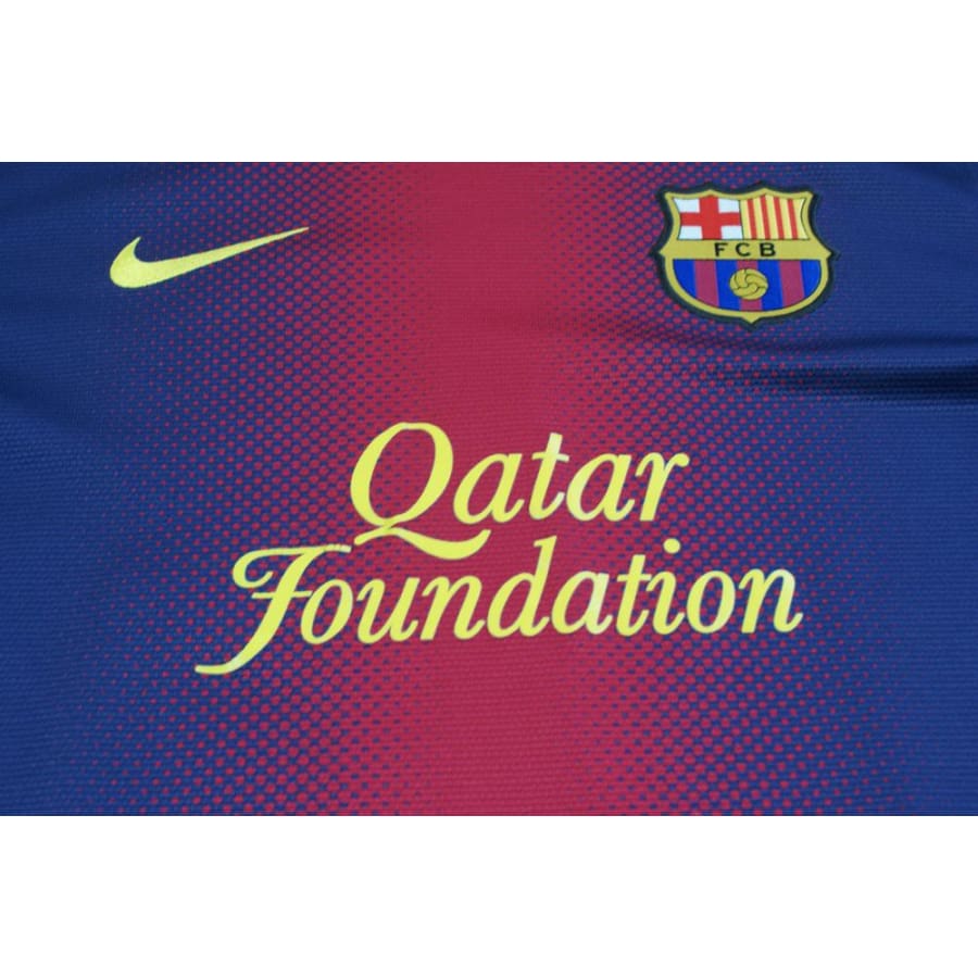 Maillot football rétro FC Barcelone domicile N°10 MESSI 2012-2013 - Nike - Barcelone