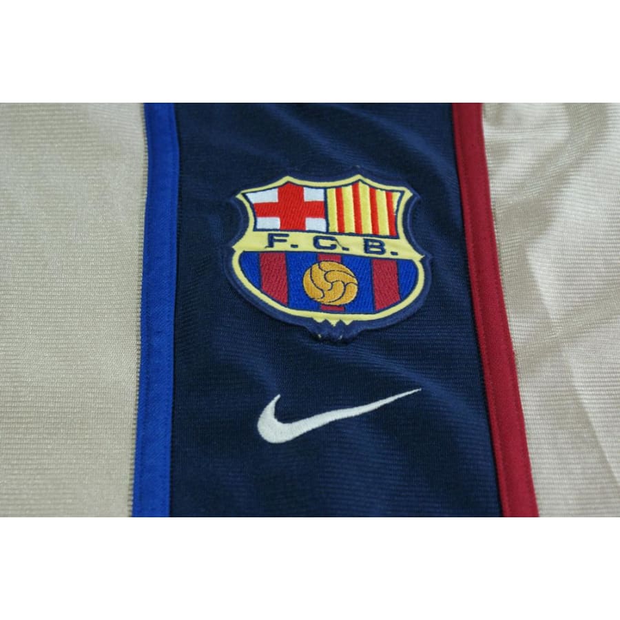 Maillot football rétro FC Barcelone extérieur 2001-2002 - Nike - Barcelone