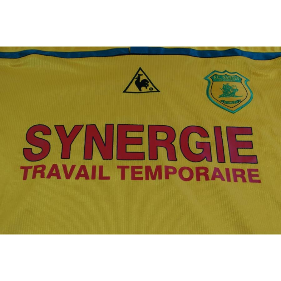 Maillot football rétro FC Nantes domicile 2000-2001 - Le coq sportif - FC Nantes