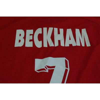 Maillot football rétro Manchester United domicile N°7 BECKHAM 2000-2001 - Umbro - Manchester United