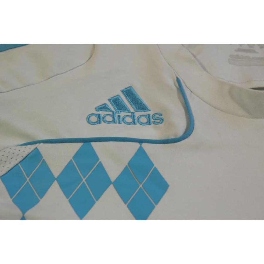 Maillot football rétro Marseille entraînement années 2000 - Adidas - Olympique de Marseille