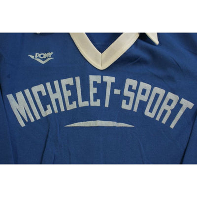Maillot football rétro Michelet-Sport N°9 années 1990 - Pony - Autres championnats