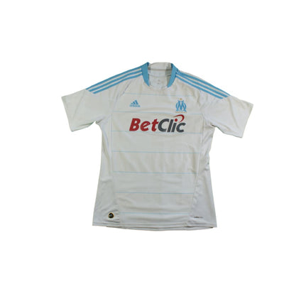 Maillot football rétro OM domicile 2010-2011 - Adidas - Olympique de Marseille