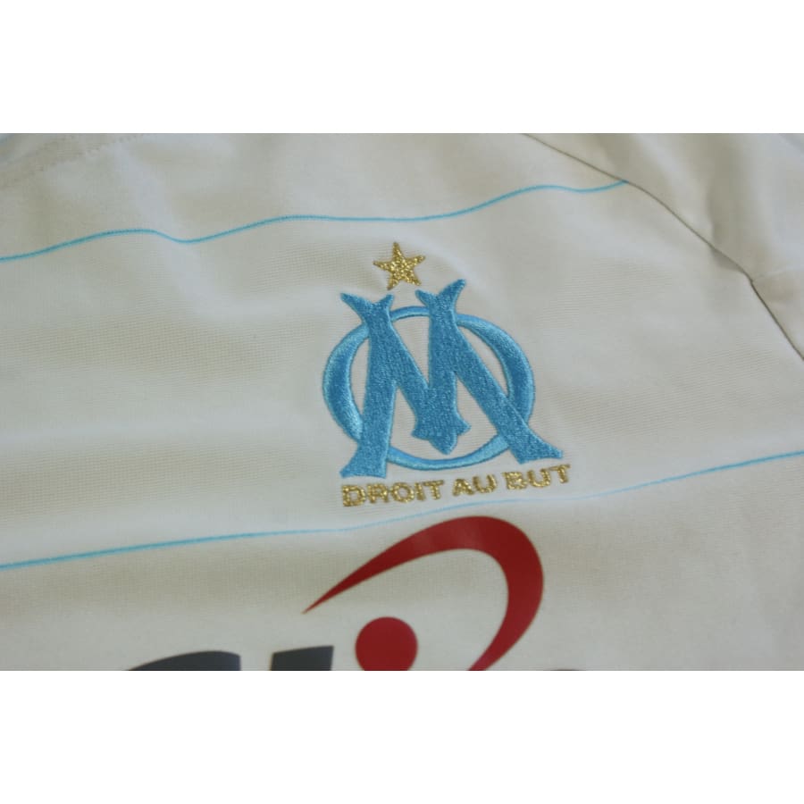 Maillot football rétro OM domicile 2010-2011 - Adidas - Olympique de Marseille