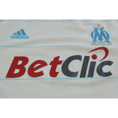 Maillot football rétro OM domicile 2010-2011 - Adidas - Olympique de Marseille