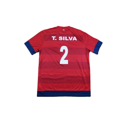 Maillot football rétro Paris SG extérieur N°2 T.SILVA 2012-2013 - Nike - Paris Saint-Germain