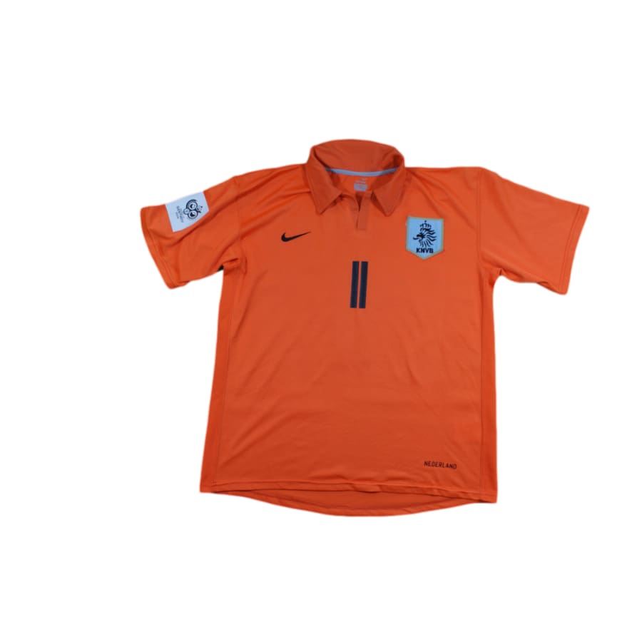 Maillot football rétro Pays-Bas domicile N°11 ROBBEN 2006-2007 - Nike - Pays-Bas