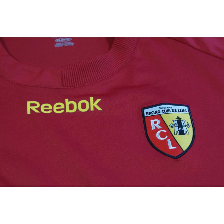 Maillot football rétro RC Lens domicile 2009-2010 - Reebok - RC Lens