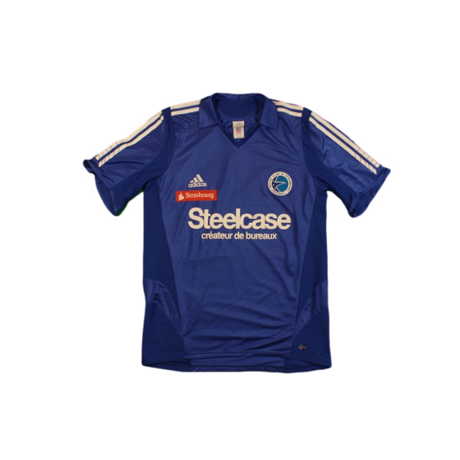 Maillot football rétro RC Strasbourg Alsace domicile 2005-2006 - Adidas - RC Strasbourg Alsace