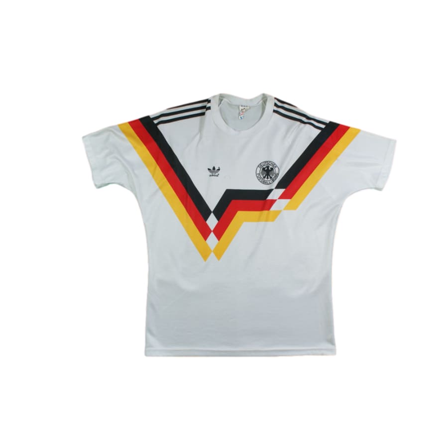 Maillot football vintage Allemagne domicile 1990-1991 - Adidas - Allemagne