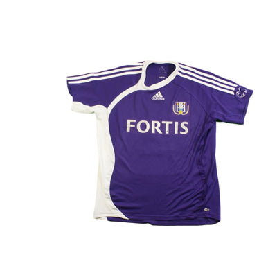 Maillot football vintage Anderlecht domicile N°8 C.LEIVA 2006-2007 - Adidas - RSC Anderlecht