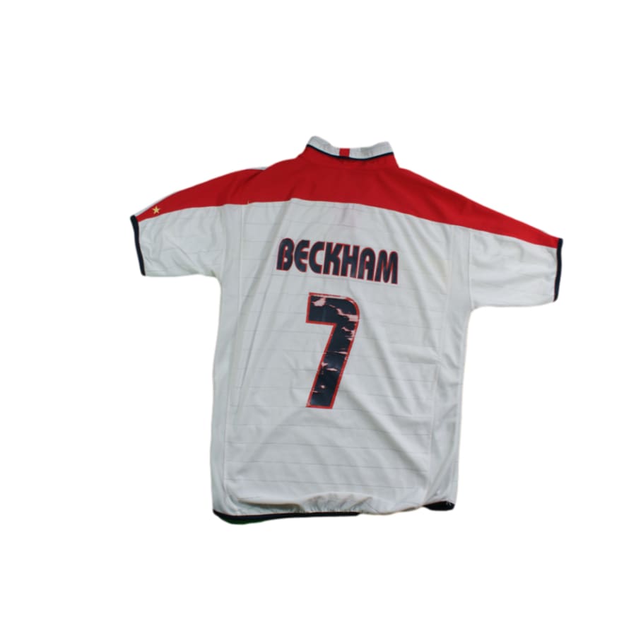 Maillot football vintage Angleterre domicile N°7 BECKHAM 2004-2005 - Umbro - Angleterre