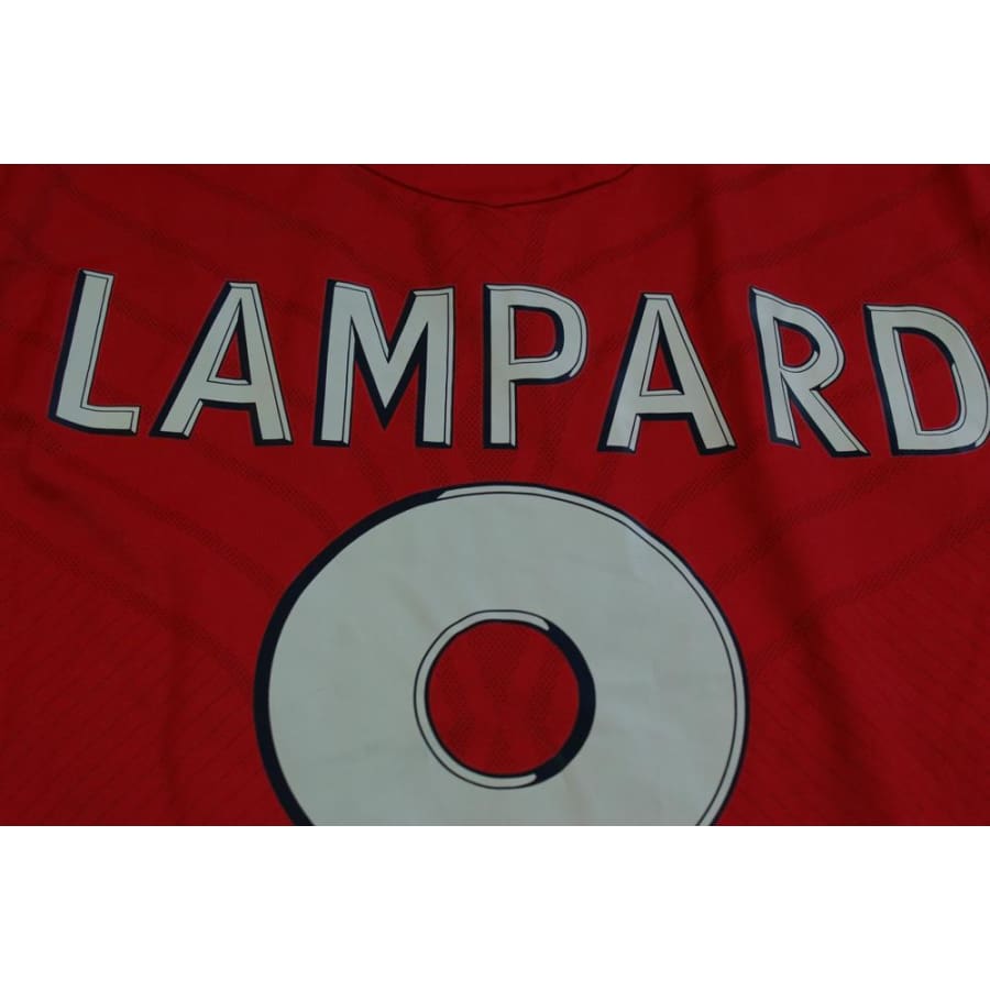 Maillot football vintage Angleterre extérieur N°8 LAMPARD 2008-2009 - Umbro - Angleterre