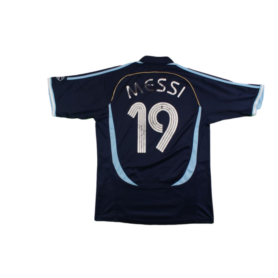 Maillot football vintage Argentine extérieur N°18 MESSI 2006-2007 - Adidas - Argentine