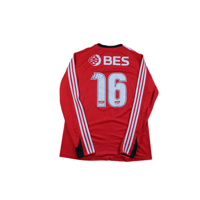 Maillot football vintage Benfica Lisbonne domicile N°16 2008-2009 - Adidas - Benfica Lisbonne