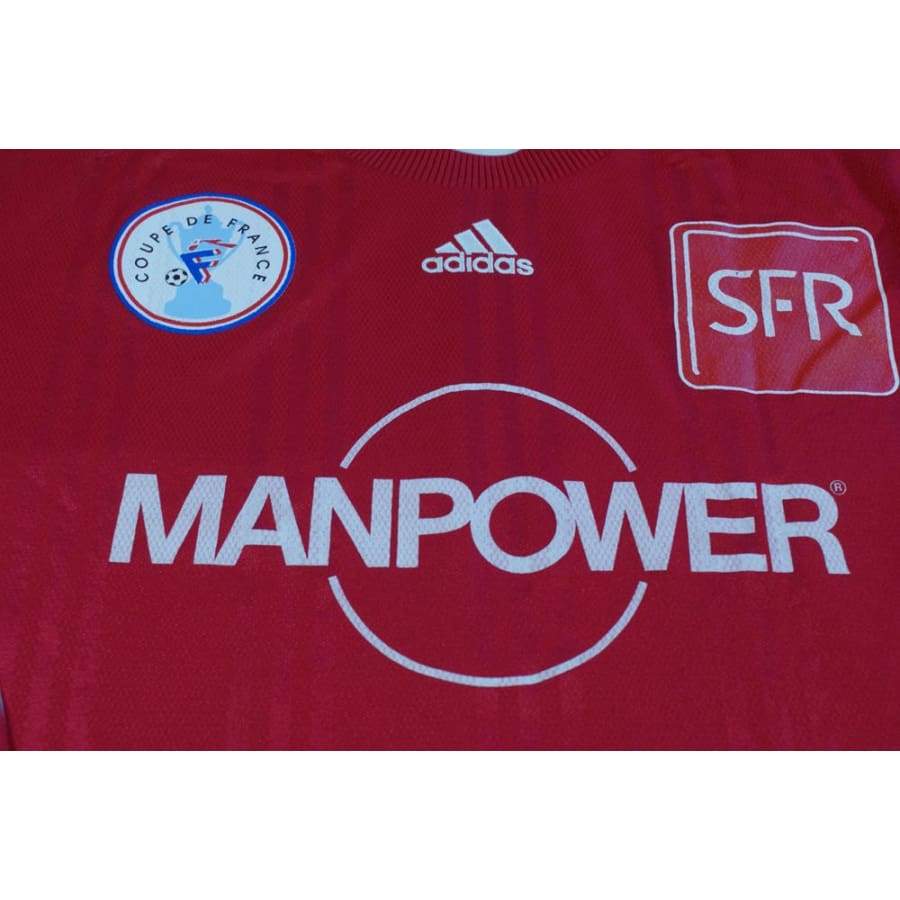 Maillot football vintage Coupe de France Manpower N°11 années 2000 - Adidas - Coupe de France