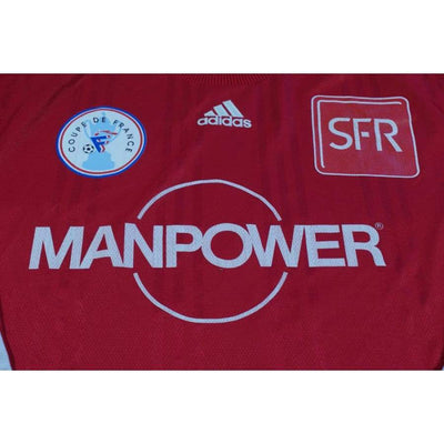 Maillot football vintage Coupe de France Manpower N°9 années 2000 - Adidas - Coupe de France