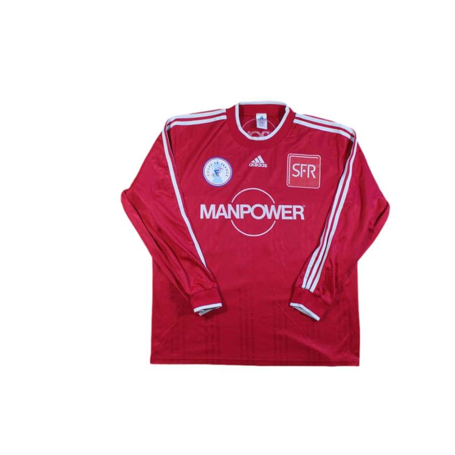 Maillot football vintage Coupe de France Manpower N°9 années 2000 - Adidas - Coupe de France