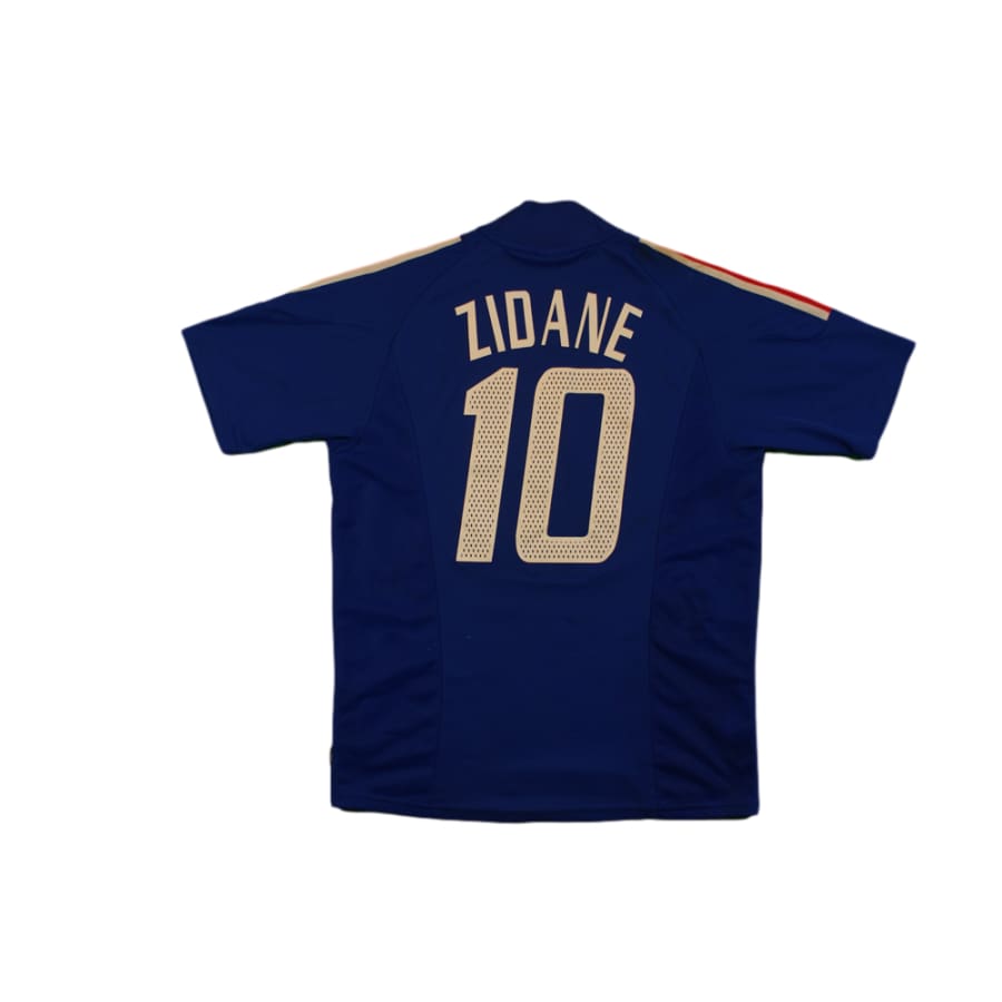 Maillot football vintage domicile Equipe de France N°10 ZIDANE 2002-2003 - Adidas - Equipe de France