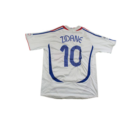 Maillot football vintage Equipe de France extérieur N°10 ZIDANE 2006-2007 - Adidas - Equipe de France