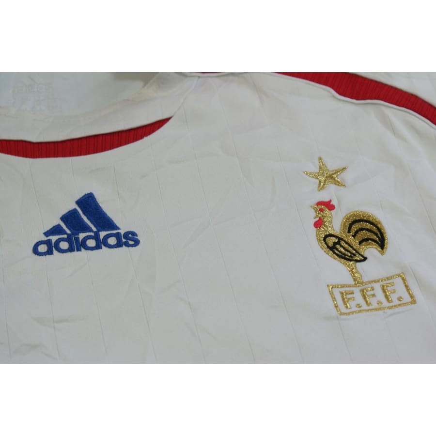 Maillot football vintage Equipe de France extérieur N°10 ZIDANE 2006-2007 - Adidas - Equipe de France