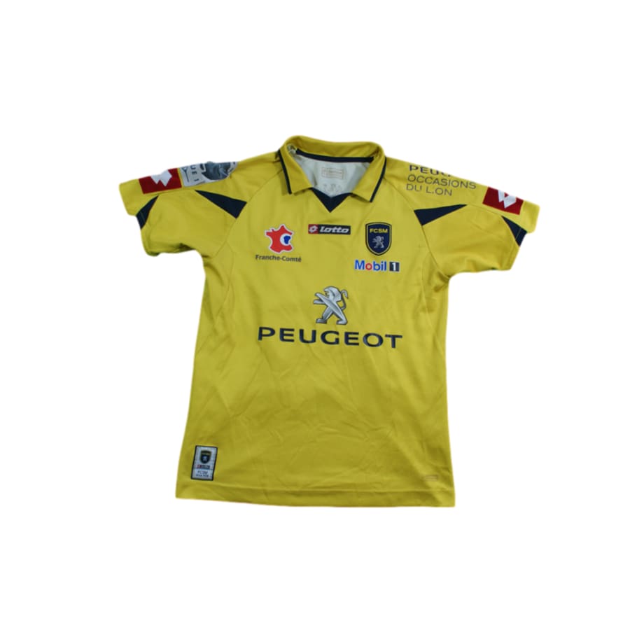 Maillot football vintage FC Sochaux enfant domicile N°24 PERQUIS 2010-2011 - Lotto - FC Sochaux-Montbéliard