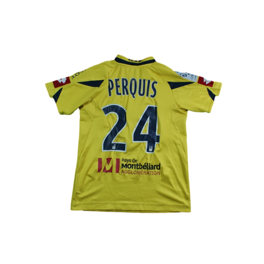 Maillot football vintage FC Sochaux enfant domicile N°24 PERQUIS 2010-2011 - Lotto - FC Sochaux-Montbéliard