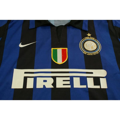 Maillot football vintage Inter Milan domicile N°5 STANKOVIC 2007-2008 - Nike - Inter Milan