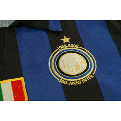 Maillot football vintage Inter Milan domicile N°5 STANKOVIC 2007-2008 - Nike - Inter Milan