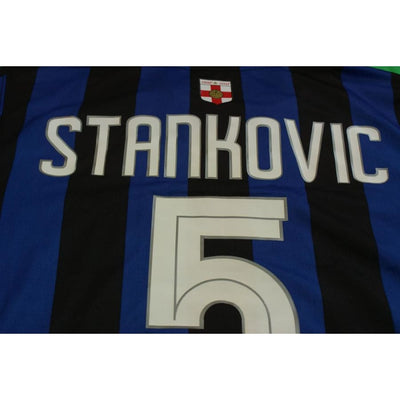 Maillot football vintage Inter Milan domicile N°5 STANKOVIC 2007-2008 - Nike - Inter Milan