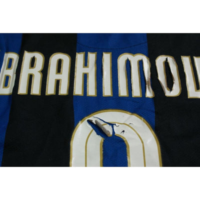 Maillot football vintage Inter Milan domicile N°8 IBRAHIMOVIC 2008-2009 - Nike - Inter Milan