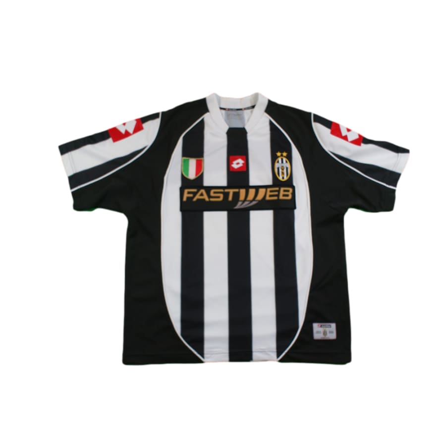 Maillot football vintage Juventus FC domicile 2002-2003 - Lotto - Juventus FC