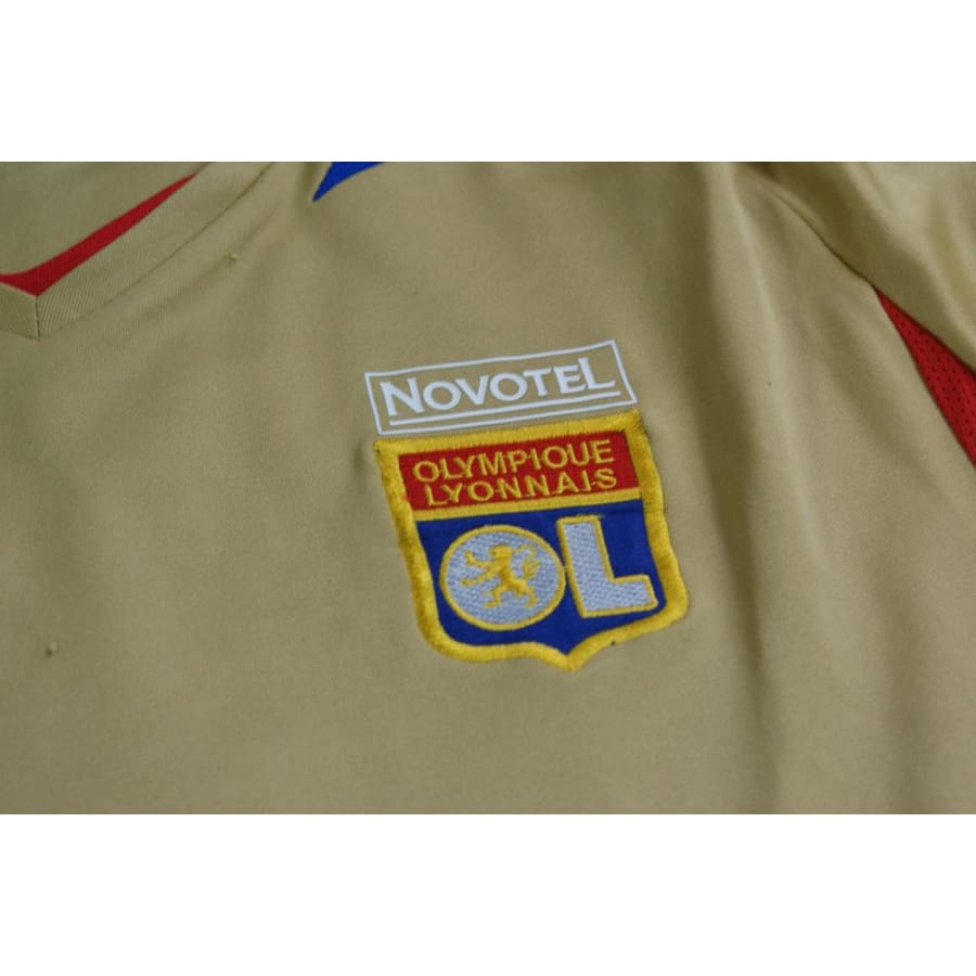 Maillot football vintage Lyon extérieur N°8 JUNINHO 2007-2008 - Umbro - Olympique Lyonnais