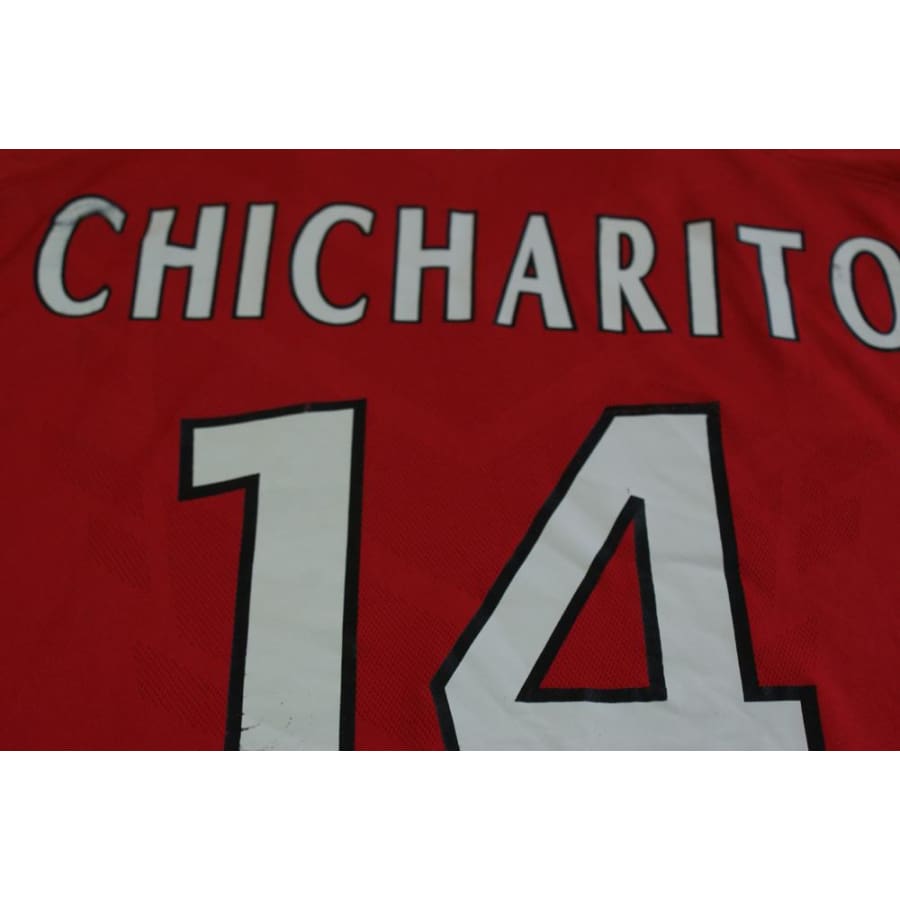 Maillot football vintage Manchester United domicile N°14 CHICHARITO 2010-2011 - Nike - Manchester United