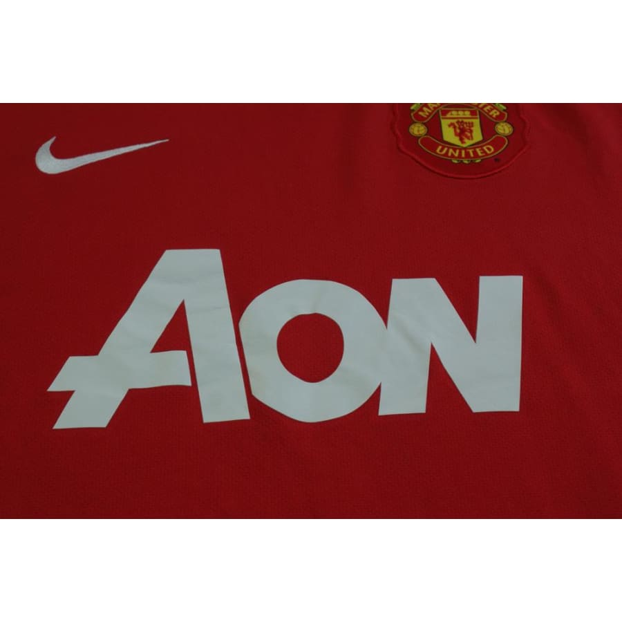 Maillot football vintage Manchester United domicile N°14 CHICHARITO 2010-2011 - Nike - Manchester United