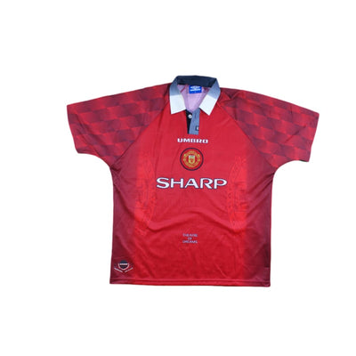 Maillot football vintage Manchester United domicile N°7 CANTONA 1996-1997 - Umbro - Manchester United