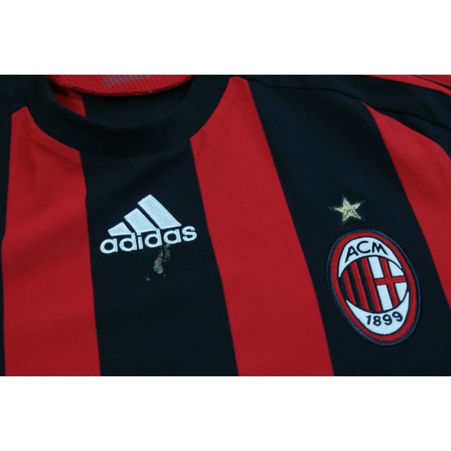 Maillot football vintage Milan AC domicile 2008-2009 - Adidas - Milan AC