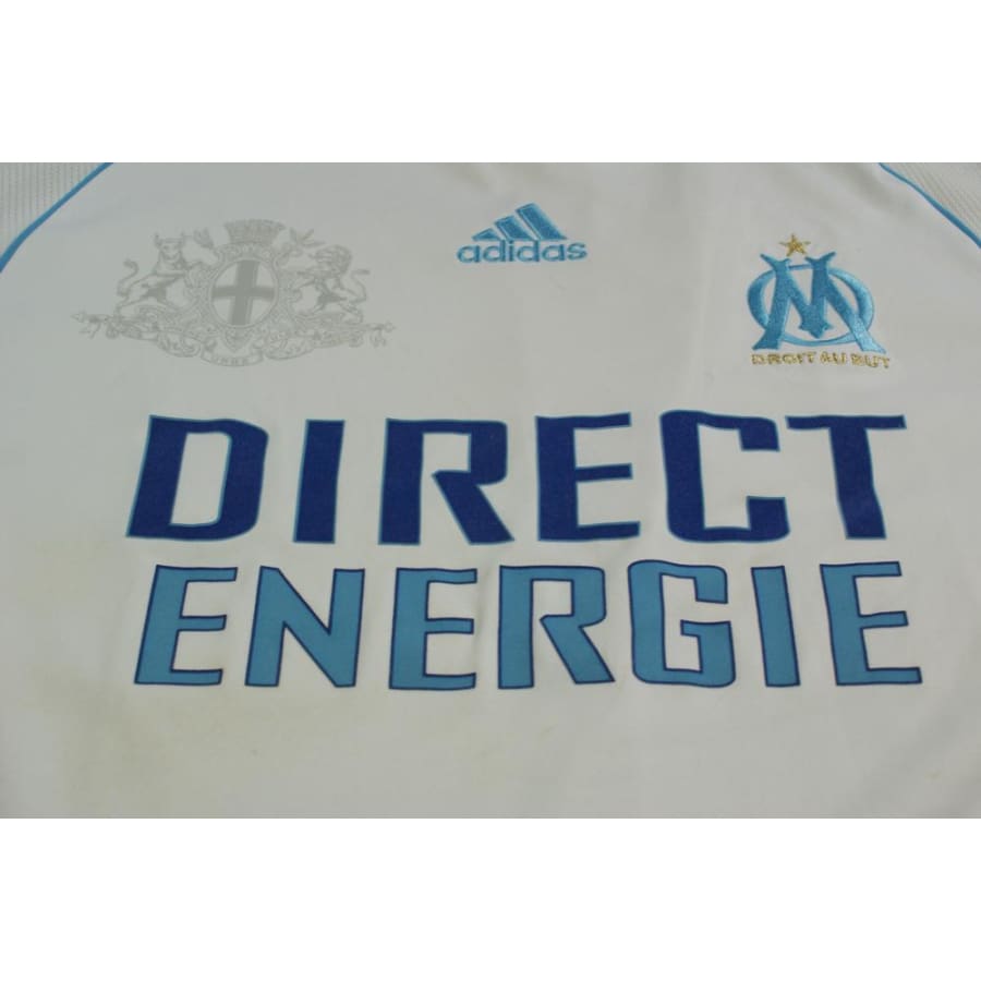 Maillot football vintage Olympique de Marseille domicile 2008-2009 - Adidas - Olympique de Marseille