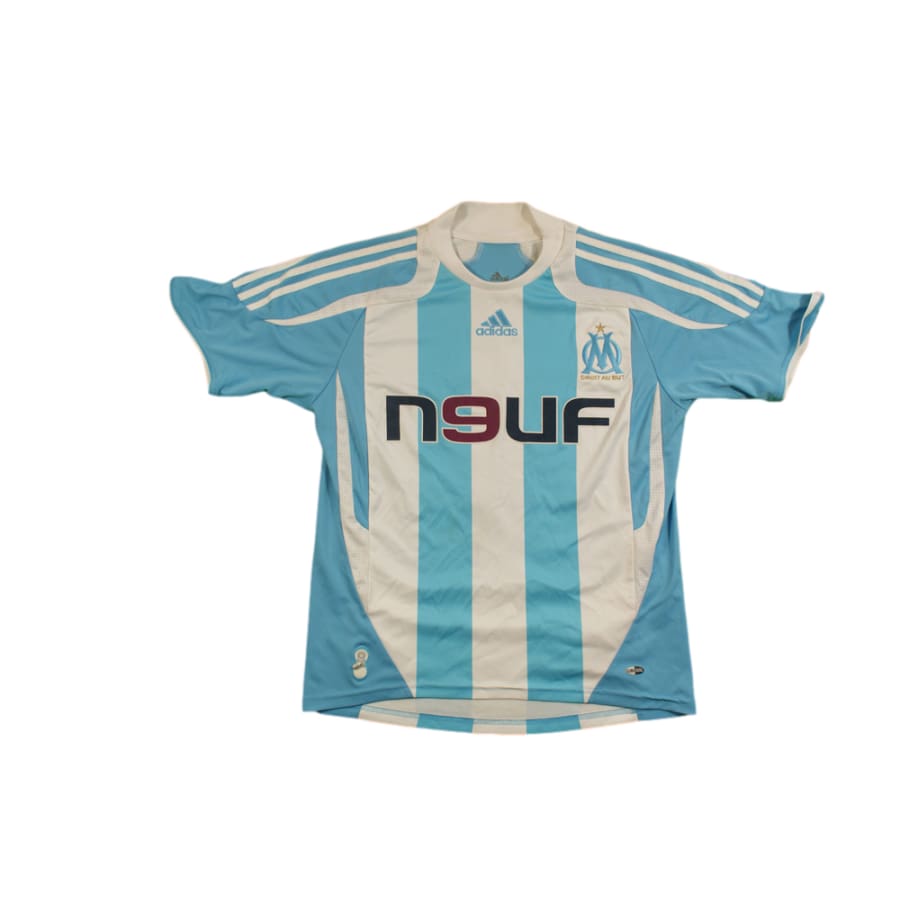 Maillot football vintage Olympique de Marseille extérieur N°12 PIERRE 2007-2008 - Adidas - Olympique de Marseille