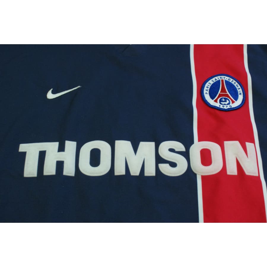 Maillot football vintage Paris SG domicile N°9 MATTHIAS 2003-2004 - Nike - Paris Saint-Germain