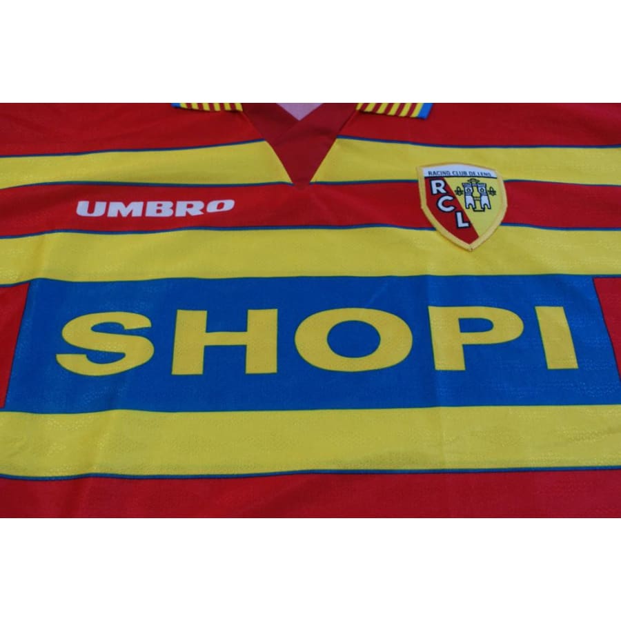 Maillot football vintage RC Lens domicile 1996-1997 - Umbro - RC Lens