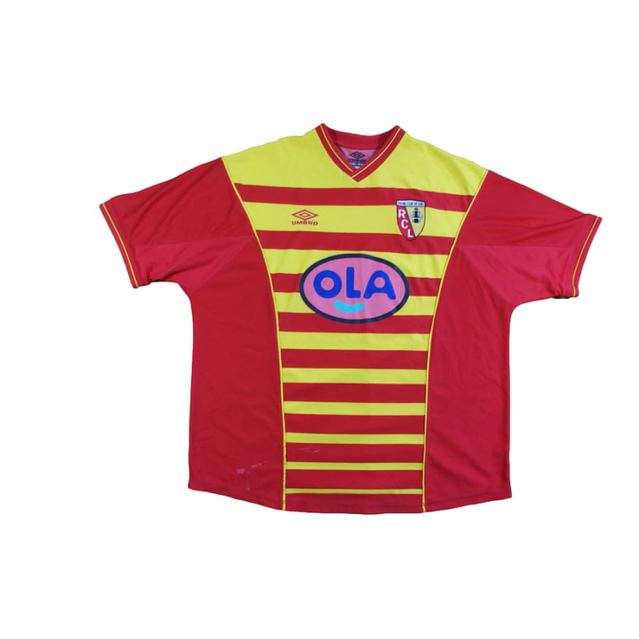 Maillot football vintage RC Lens domicile 2000-2001 - Umbro - RC Lens