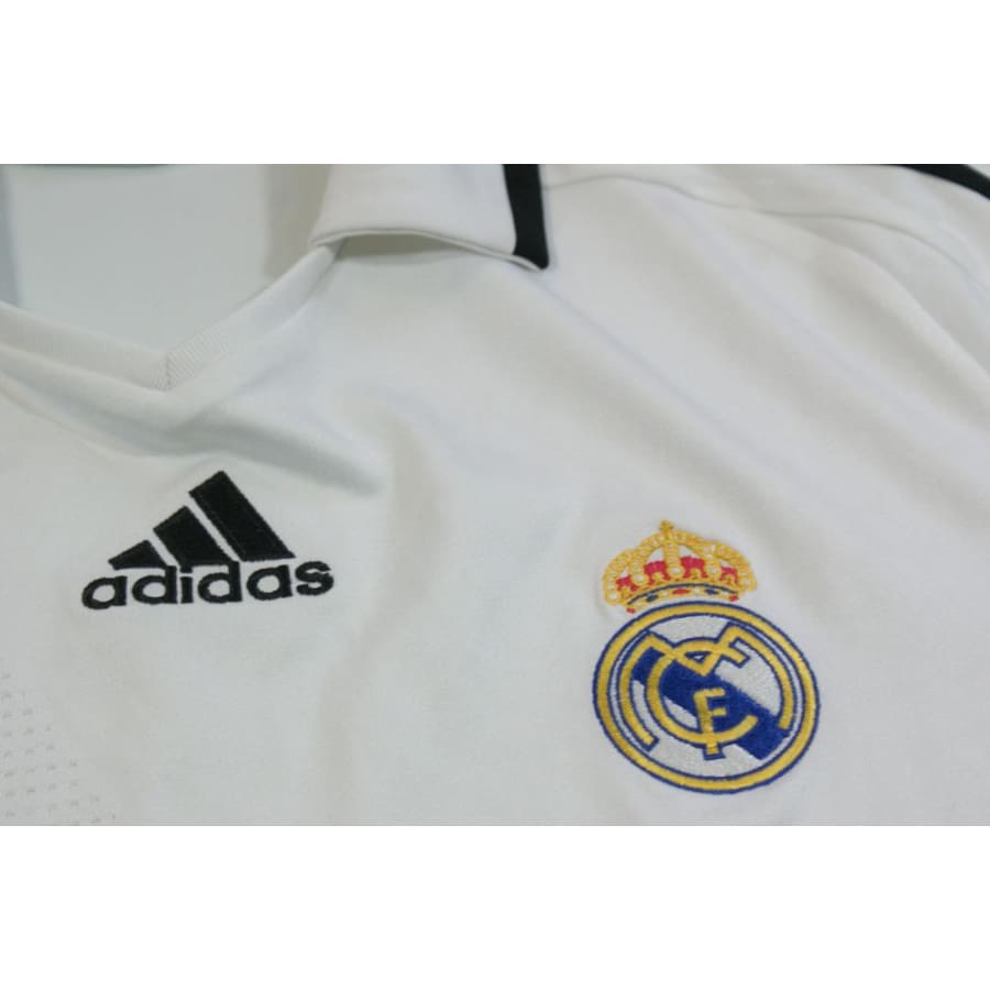 Maillot football vintage Real Madrid CF domicile 2008-2009 - Adidas - Real Madrid