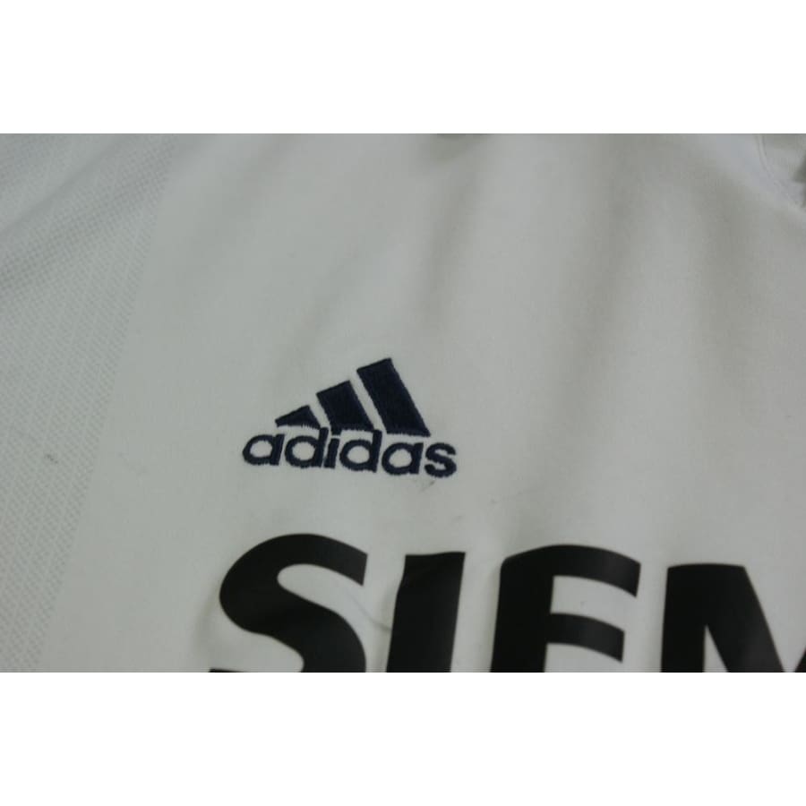 Maillot football vintage Real Madrid domicile 2002-2003 - Adidas - Rea