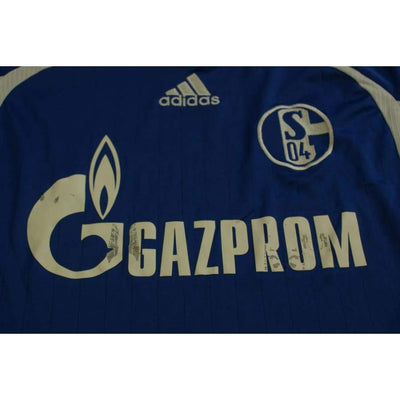 Maillot football vintage Schalke 04 domicile 2007-2008 - Adidas - Autres championnats