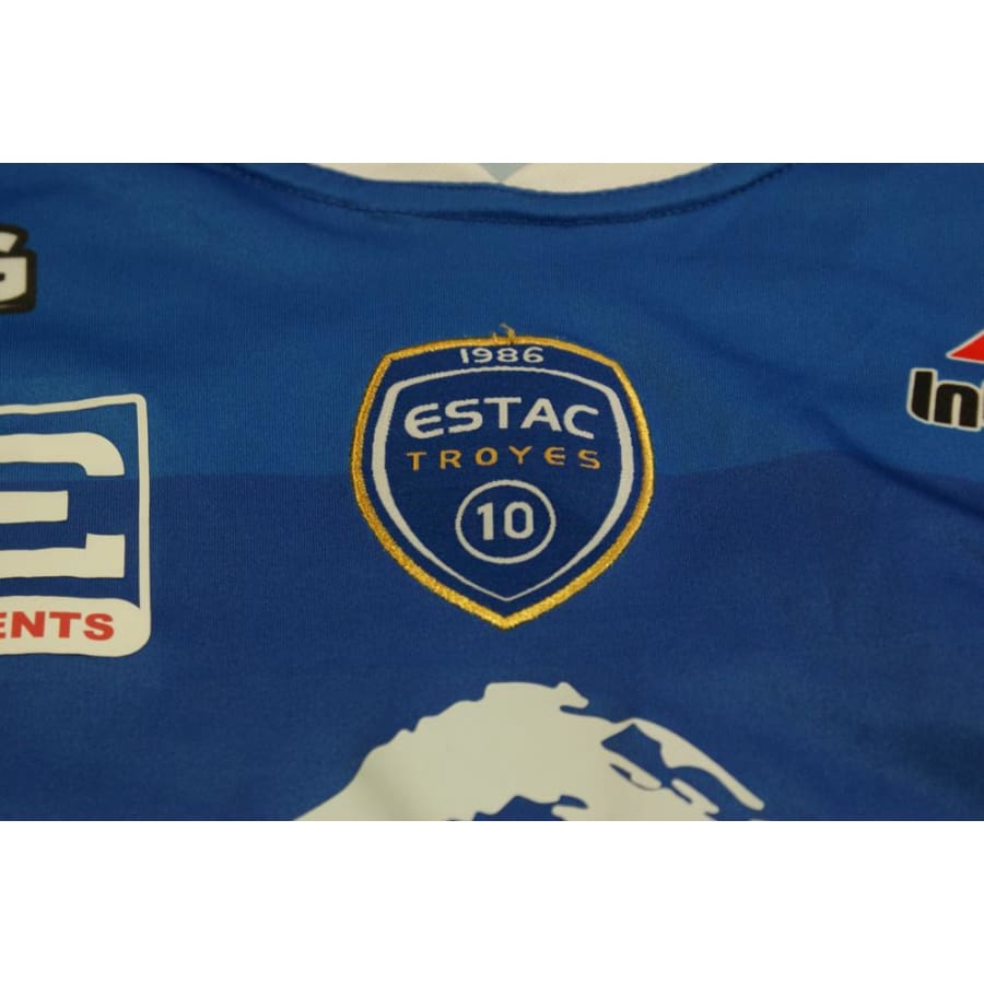 Maillot football vintage Troyes ESTAC domicile 2013-2014 - Duarig - ESTAC Troyes