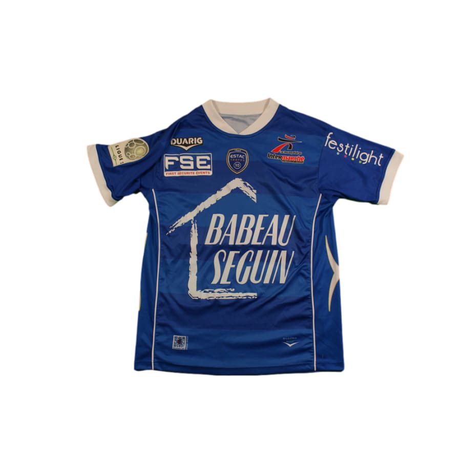 Maillot football vintage Troyes ESTAC domicile 2013-2014 - Duarig - ESTAC Troyes