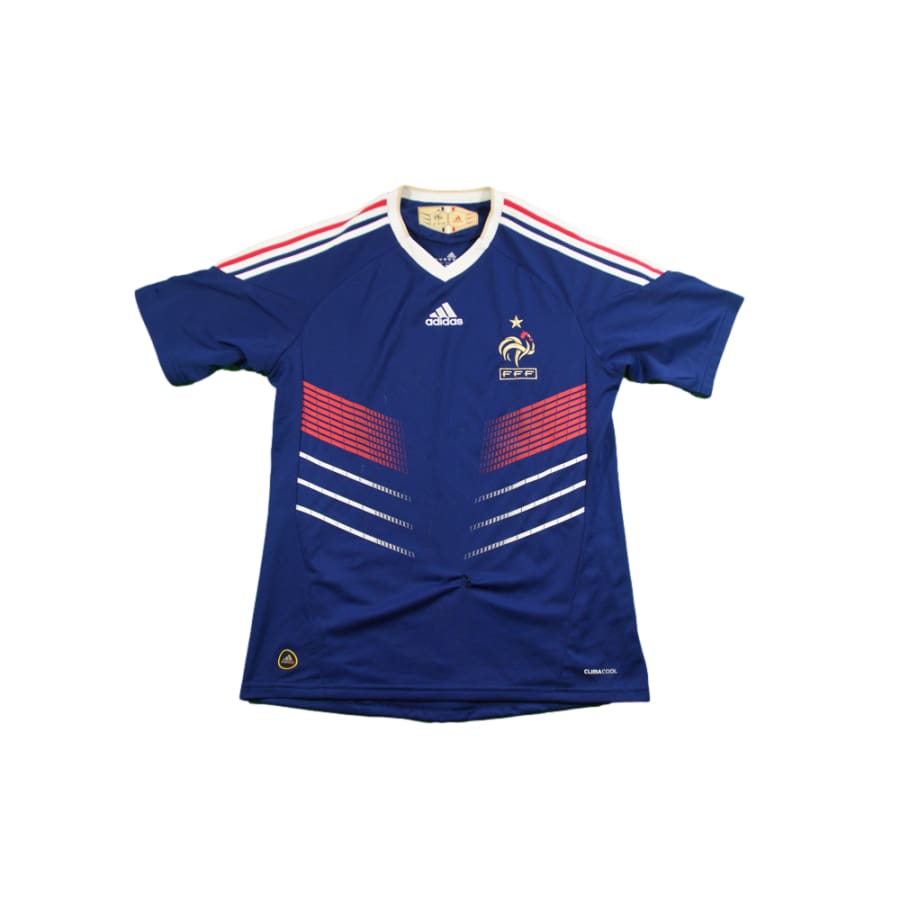 Maillot France rétro domicile 2010-2011 - Adidas - Equipe de France