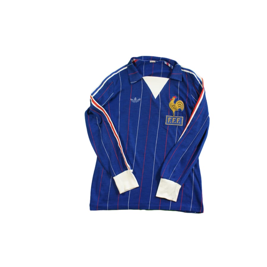 Maillot France rétro domicile enfant 1982-1983 - Adidas - Equipe de France